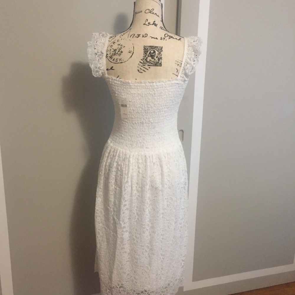 Anthropologie Maeve Anastasi Smock Lace Dress S - Picture 5 of 6